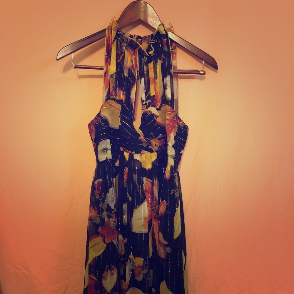 Gorgeous floral print Anthropologie dress, size 6